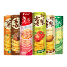 好丽友（ORION）薯愿薯片零食成人儿童休闲零食非油炸膨化食品宿舍办公室小零食 【香烤原味】104g