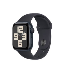 plus会员、限地区补贴：：Apple 苹果 Watch SE 2023款 智能手表 GPS版 40mm 午夜色