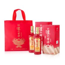 泸州老窖  礼盒装 浓香型 白酒  纯粮酒 泸州老窖 52度 500mL 2瓶 泸州窖酒 龙之源