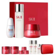 SK-II神仙水230ml+面霜50g+小灯泡30ml护肤品套装sk2化妆品全套skii