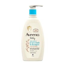 Aveeno/艾惟诺燕麦宝宝婴儿童补水保湿洗发水乳沐浴露二合一532ml