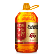 再降价、plus会员、需首购:北大荒 食用油 非转基因 古法土榨大豆油  5L *2件