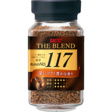 双11狂欢、PLUS：悠诗诗 UCC 117黑咖啡 速溶咖啡 90g/瓶