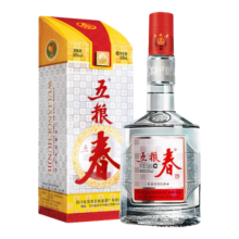 五粮春【酒厂直营】婚宴喜宴 国庆送礼 优级纯粮酒   浓香型白酒 50度 500mL 1瓶 无礼袋