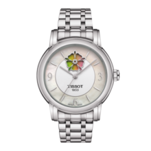 天梭（TISSOT）瑞士手表 心媛系列腕表 钢带机械女表 T050.207.11.117.05