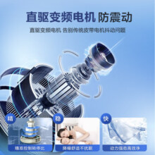 【直驱变频】海尔波轮洗衣机10kg租房家用全自动大容量20Mate1