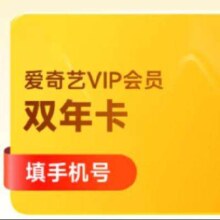 爱奇艺黄金VIP会员双年卡 24个月黄金年卡