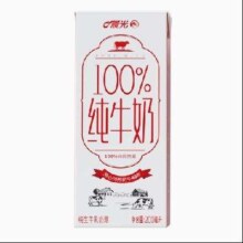 晨光 牛奶百分百纯牛奶200ml*24盒*1箱