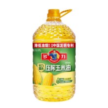 拼多多百亿补贴：多力 臻选压榨玉米油5.17L