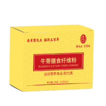 PLUS:雷允上 牛蒡高纤营养粉饱腹代餐营养粉（12袋*10g） 120g