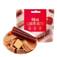 再降价: 百草味 山楂干 500g