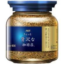 PLUS会员、概率卷：AGF蓝金罐 速溶咖啡 80g