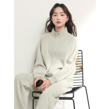 PLUS会员：班尼路 女士短外套 浅卡其-纯色 M