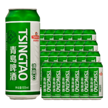再降价: 青岛啤酒 清爽8度 500ml*24瓶