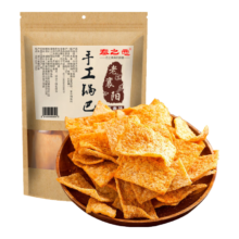 需首单、Plus会员、概率券:秦之恋 手工大米锅巴五香味400g/袋 *2件