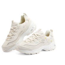 SKECHERS 斯凯奇 女士熊猫鞋刺绣厚底内增高老爹鞋