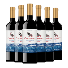 京东百亿补贴、plus会员:智象冰川赤霞珠干红葡萄酒750ml*6整箱红酒 智利进口红酒