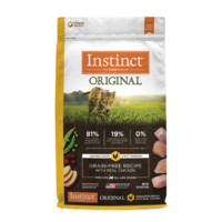 Instinct 百利 经典无谷系列 鸡肉全阶段猫粮5kg Instinct天然百利猫粮全价无谷鸡高蛋白冻干双拼