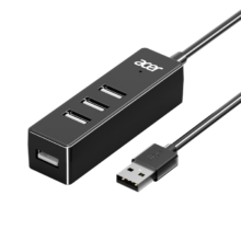 plus会员、概率券：宏碁（acer）USB分线器 高速4口HUB集线器扩展