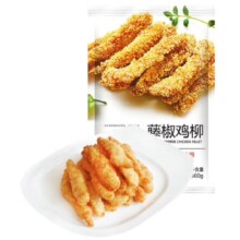 双11狂欢、plus：京都巧娘无骨藤椒雪花鸡柳 米香原味 500g