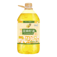 京东百亿补贴、plus会员:福临门 食用油 亚麻籽油6.18L 中粮出品+福临门 五常大米5kg