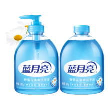蓝月亮清爽洗手液500g+500g瓶装补充液泡沫丰富去油去腥 500g*2