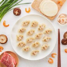 PLUS会员：思念 金牌虾水饺鲜美虾仁480g 32只*4件