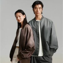 Plus：太平鸟男装夹克情侣渐变棒球服春季外套