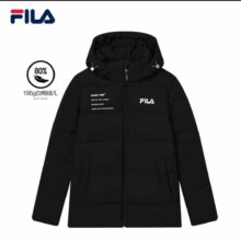 百亿补贴、PLUS会员：FILA 斐乐官方男子羽绒服冬季时尚休闲连帽保暖上衣外套
