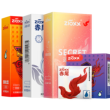 zioxx 赤尾 玻尿酸情趣安全套组合 34只