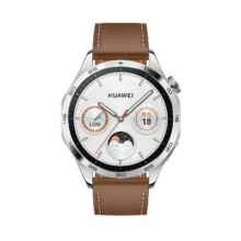 再降价、28日0点、PLUS会员：HUAWEI 华为 WATCH GT4 智能手表 山茶棕 46mm