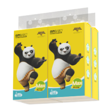 PLUS会员: 斑布 悬挂式抽纸 4层320抽*4提L码 原生竹浆挂抽整箱