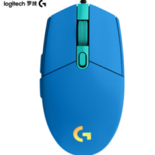 logitech 罗技 G102 二代 有线鼠标 8000DPI RGB 蓝色