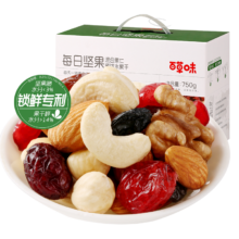 百草味 每日坚果 750g/30袋