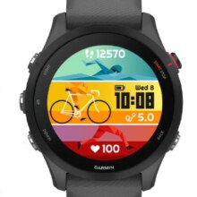 Plus:佳明 Forerunner255神秘灰心率血氧HRV跑步铁三游泳户外运动手表 需凑单
