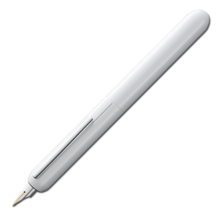 凌美（LAMY）钢笔签字笔 高端套装礼品 金笔尖 节日礼物 德国进口 焦点系列 商务礼盒 钢琴白 EF0.5mm