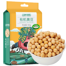 百亿补贴、PLUS会员：盖亚农场（Gaia Farm）有机黄豆非转基因东北大豆 豆浆豆 真空装 900g