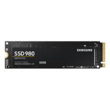 PLUS会员：SAMSUNG 三星 980 NVMe M.2 固态硬盘 500GB (PCI-E3.0) MZ-V8V500BW