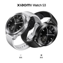 双十一狂欢，换新补贴，百亿补贴：小米Xiaomi Watch S3 银色 47mm 支持小米汽车SU7钥匙 澎湃OS 全天血氧监测 智能运动手表 男表 女表