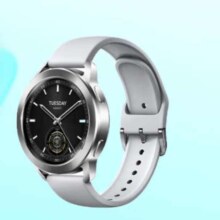 再降价、双11开门红、plus会员：小米 Xiaomi Watch S3 银色 47mm   澎湃OS 全天血氧监测 智能运动手表