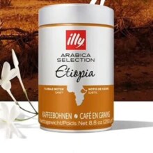 PLUS会员：illy 意利 咖啡豆 250G罐装（临期）