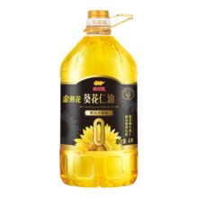 金龙鱼 零反式葵花仁油4L升大桶