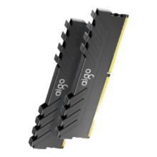 PLUS会员：aigo 爱国者 承影 内存条 32GB(16G×2)套装 DDR4 3200 黑色C16