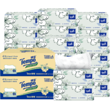 88VP：Tempo/得宝茉莉花香抽纸90抽*32包