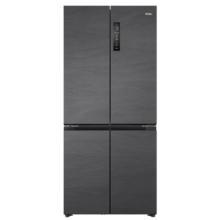 20点开始、PLUS会员：Haier 海尔 零距离嵌入系列 BCD-505WGHTD14S8U1 十字对开门冰箱 505L 墨韵灰