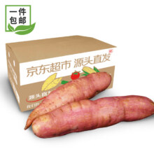 再降价:京鲜生 山东哈密白蜜薯 大果 净重5斤
