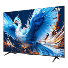 FFALCON雷鸟 【送装一体版】鹤6 24款 75英寸游戏电视 144Hz高刷 4+64GB 4K液晶平板电视机75S575C Pro