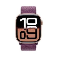 plus会员、21日20点、双11预告：Apple 苹果 Watch Series 10 GPS款 智能手表 46mm 玫瑰金色铝金属表壳