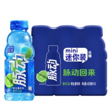 plus会员：脉动 青柠口味 400ML*6瓶