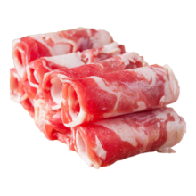 需凑单，plus:桦牛国产黄牛肉 长白山谷饲清真肥牛卷400g/盒 冷冻 肥牛饭火锅食材